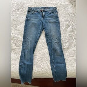 AG The Legging Ankle Super Skinny Ankle Size 28R